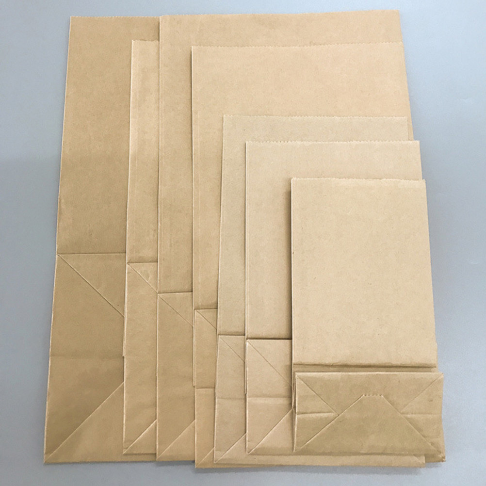 Food Snack - Paquete de 100 Bolsas de Papel