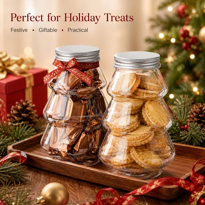 Xmas Food Snacks - Contenedor de Alimentos DIY en Forma