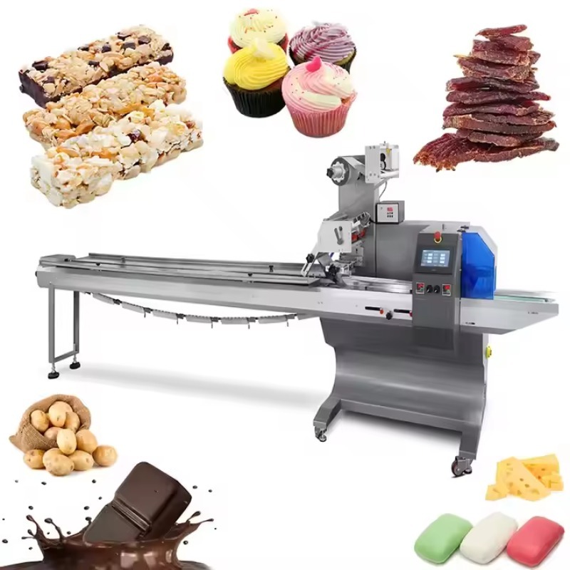 Food Snack - Máquina Automática de Empaquetado Tipo Almohada
