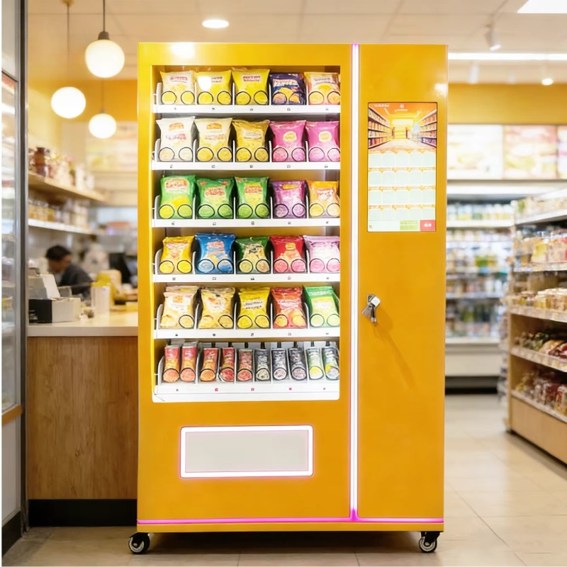 Food Snack - Máquina Expendedora Automática de Snacks, Dispensador