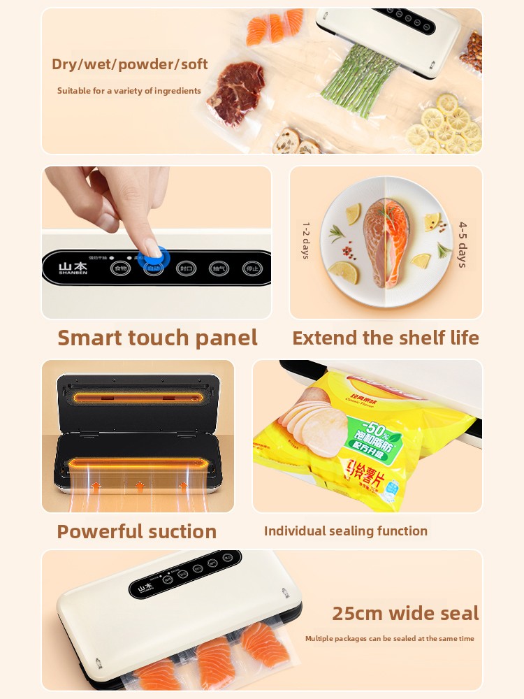 Mini Selladora al Vacío Automá - Food Snack reseña y precio