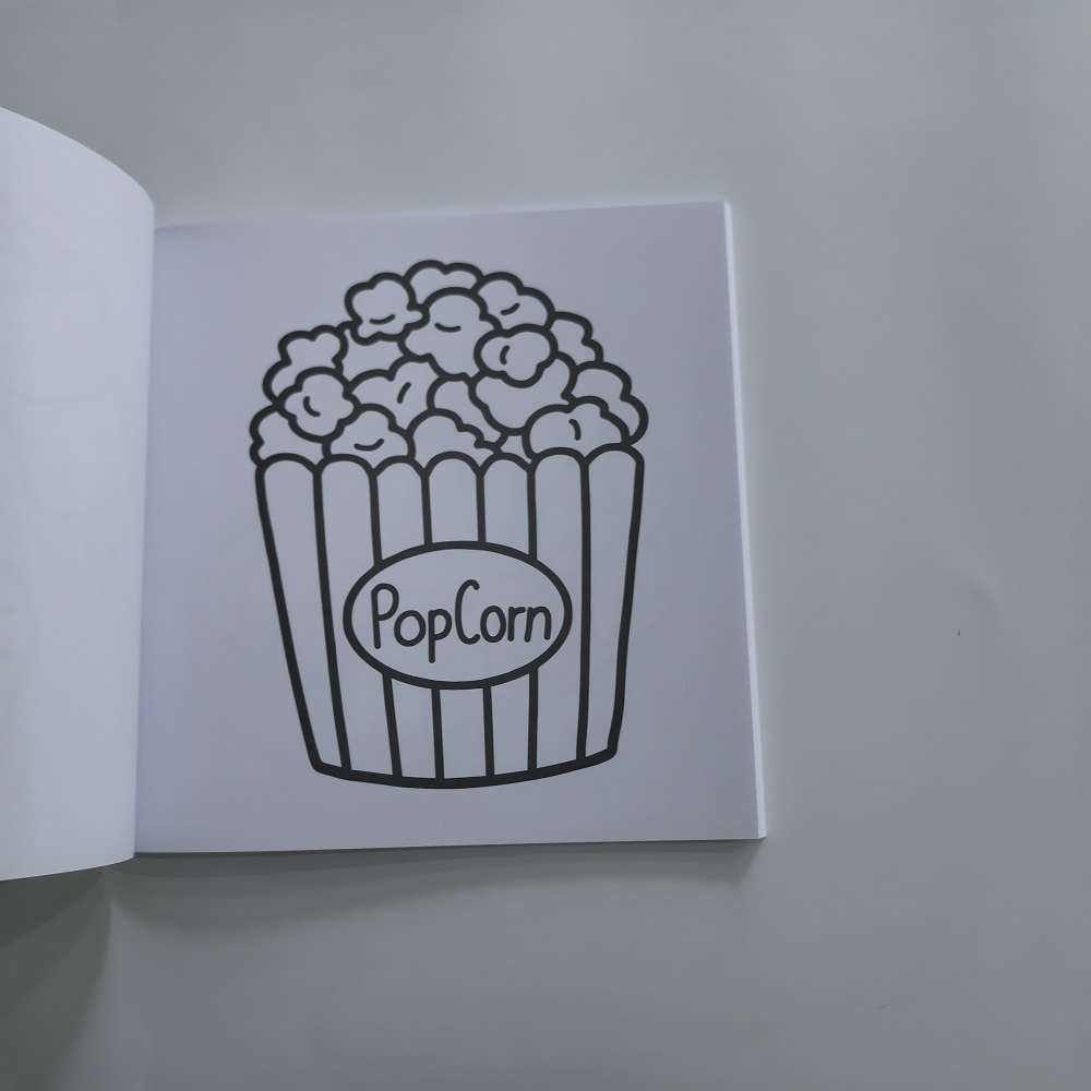 Libro para colorear de aliment - Food And Snacks Coloring Book Bold And Easy reseña y precio