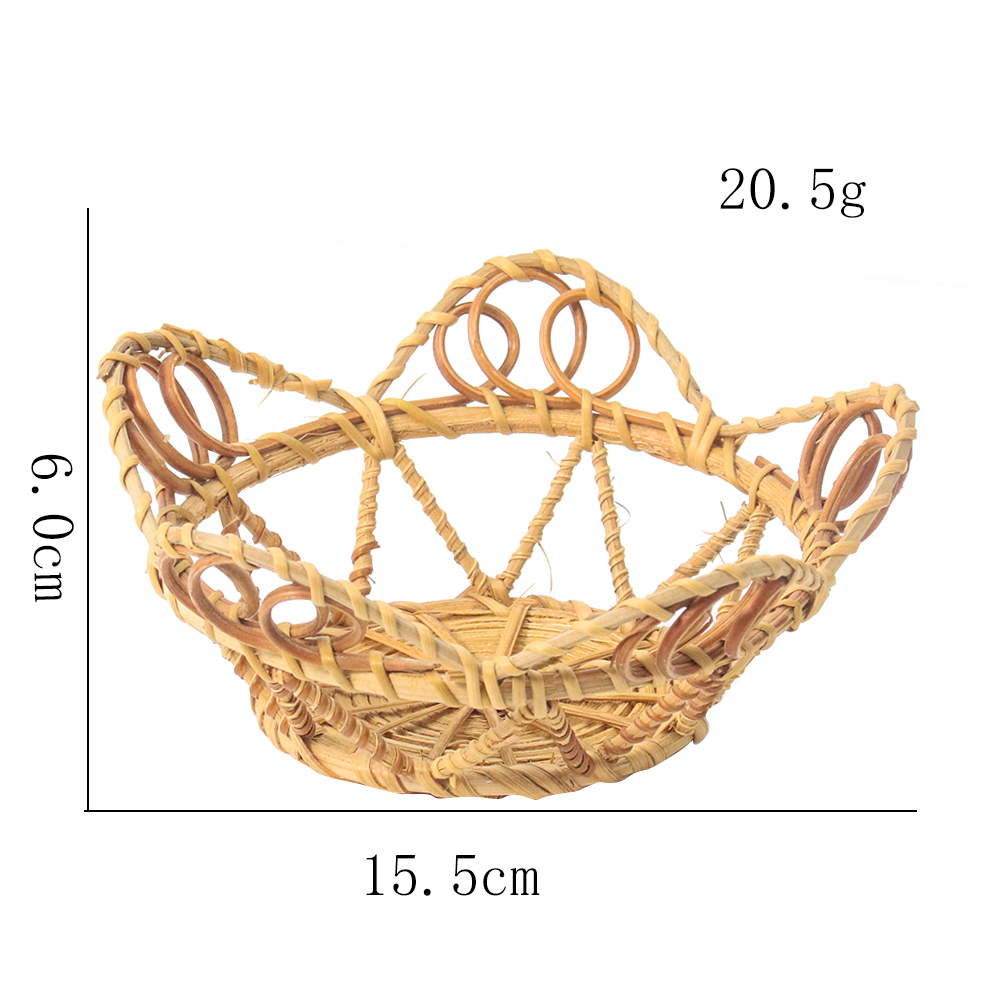 Cesta de fruta hueca de ratán  - Food Snacks With Fiber reseña y precio