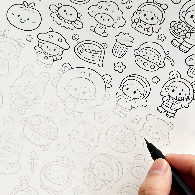 Libro ilustrado para aliviar e - Food And Snacks Coloring Book Bold And Easy reseña y precio