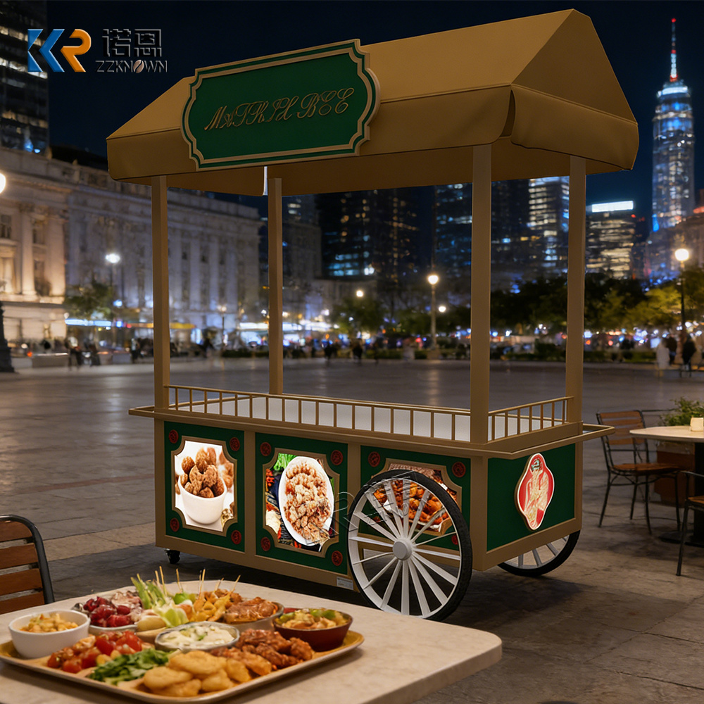 Carrito de Comida Portátil Ele - Food City Snacks reseña y precio