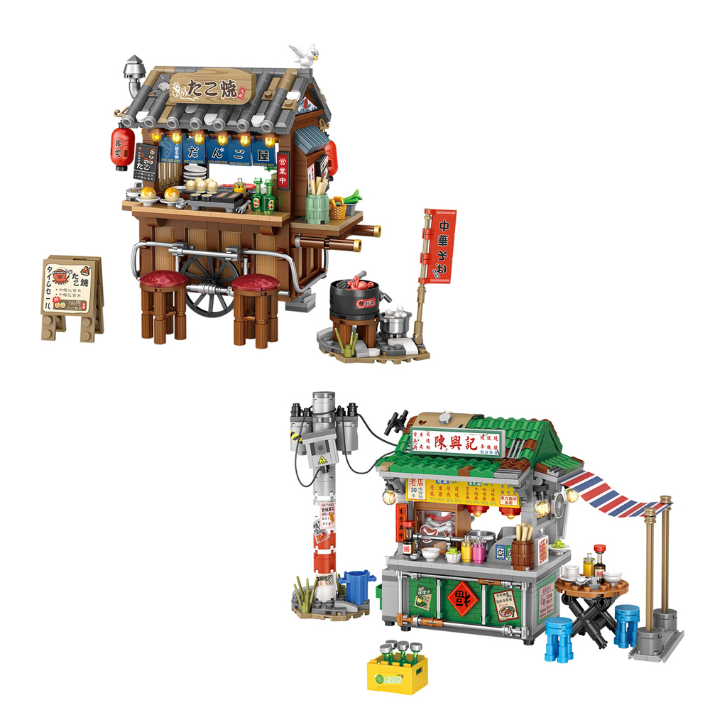 Bloques de Construcción de Min - Food City Snacks reseña y precio