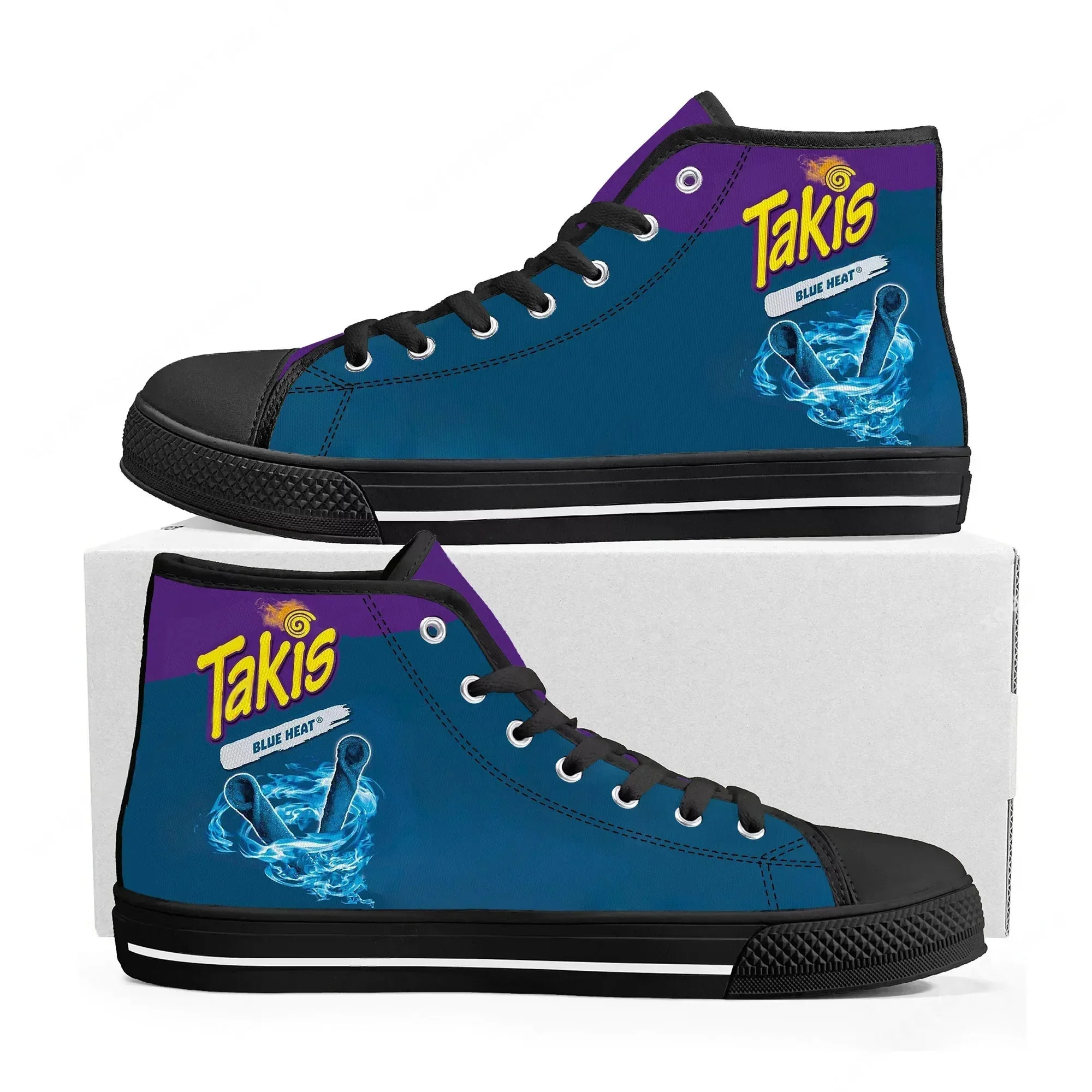 Zapatillas altas divertidas co - Food Snack reseña y precio