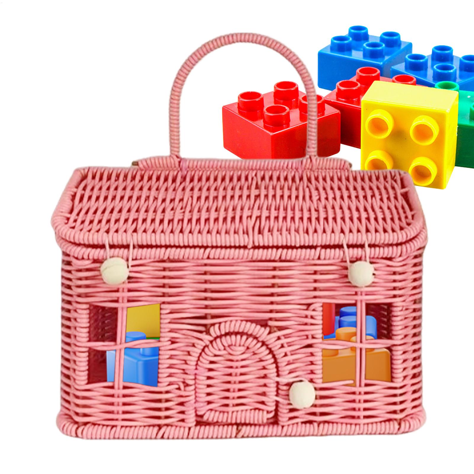Cesta de mimbre con forma de c - Food Snacks With Fiber reseña y precio