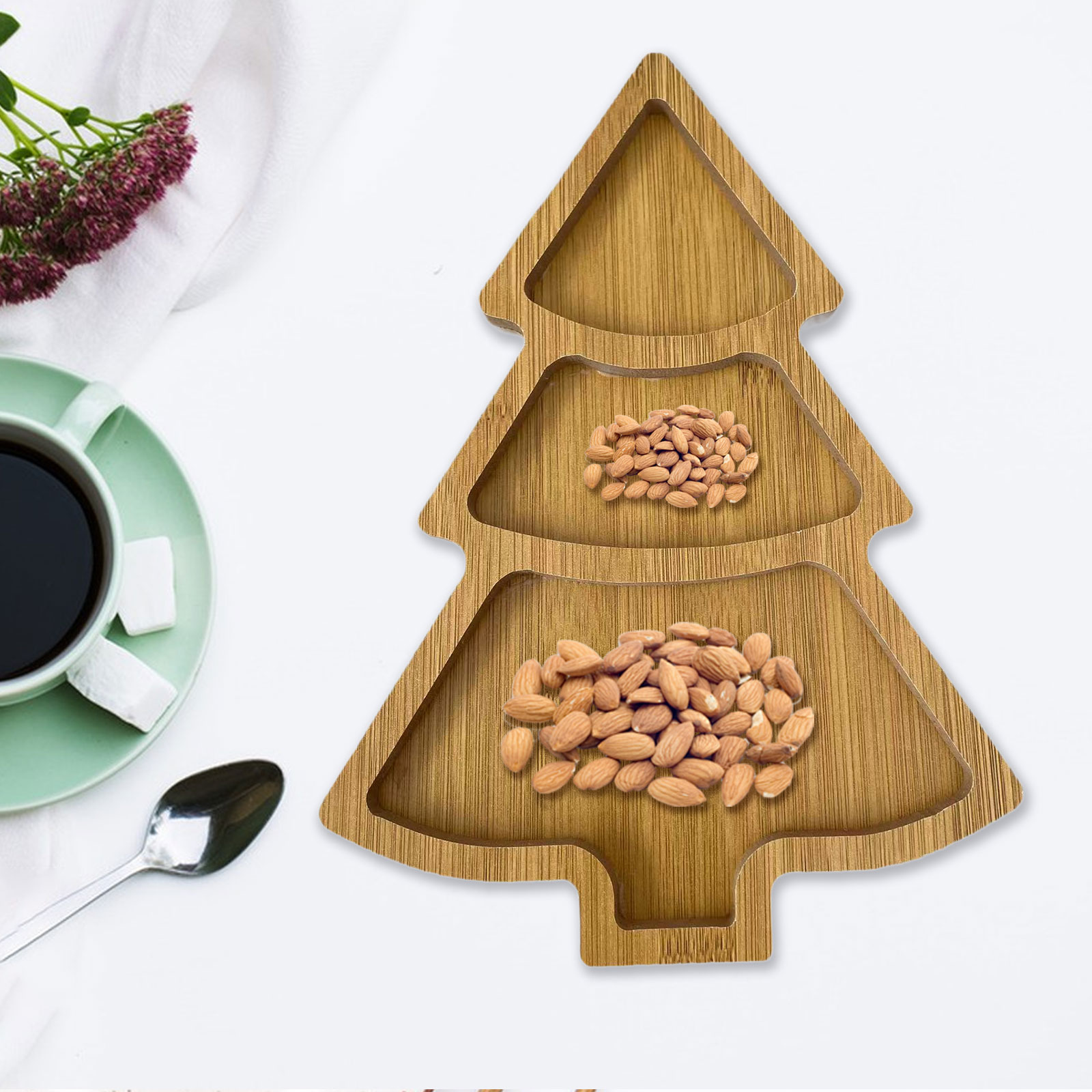 Bandeja para servir en forma d - Xmas Food Snacks reseña y precio