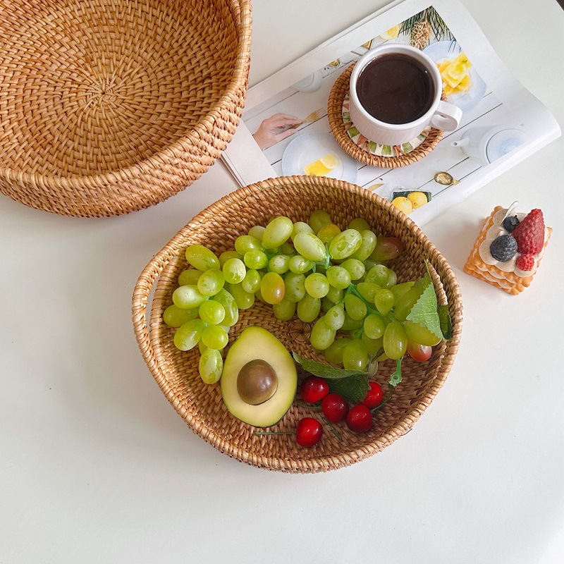 Cesta de Mimbre Vietnamita par - Food Snacks With Fiber reseña y precio