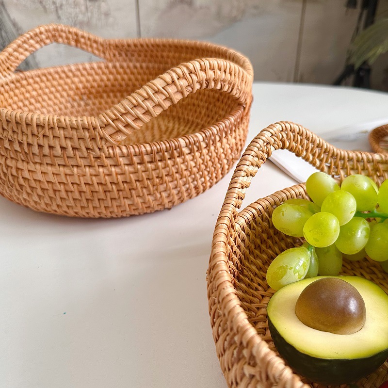 Cesta de Mimbre Vietnamita par - Food Snacks With Fiber reseña y precio