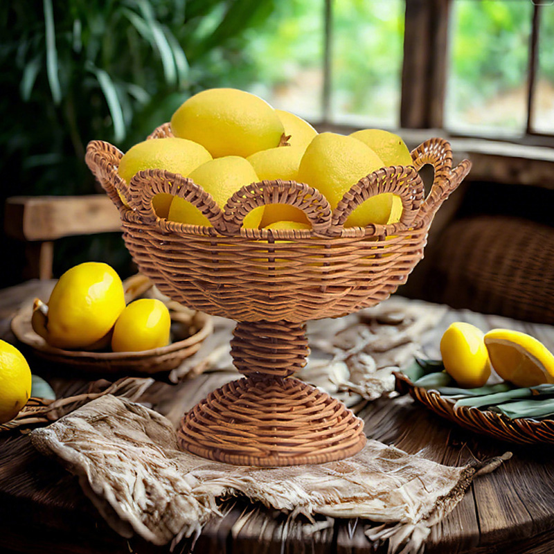 Cuenco de fruta con Pedestal d - Food Snacks With Fiber reseña y precio