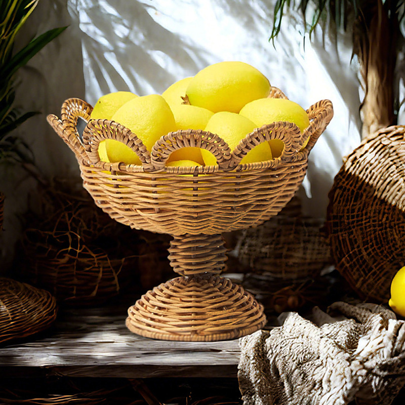 Cuenco de fruta con Pedestal d - Food Snacks With Fiber reseña y precio