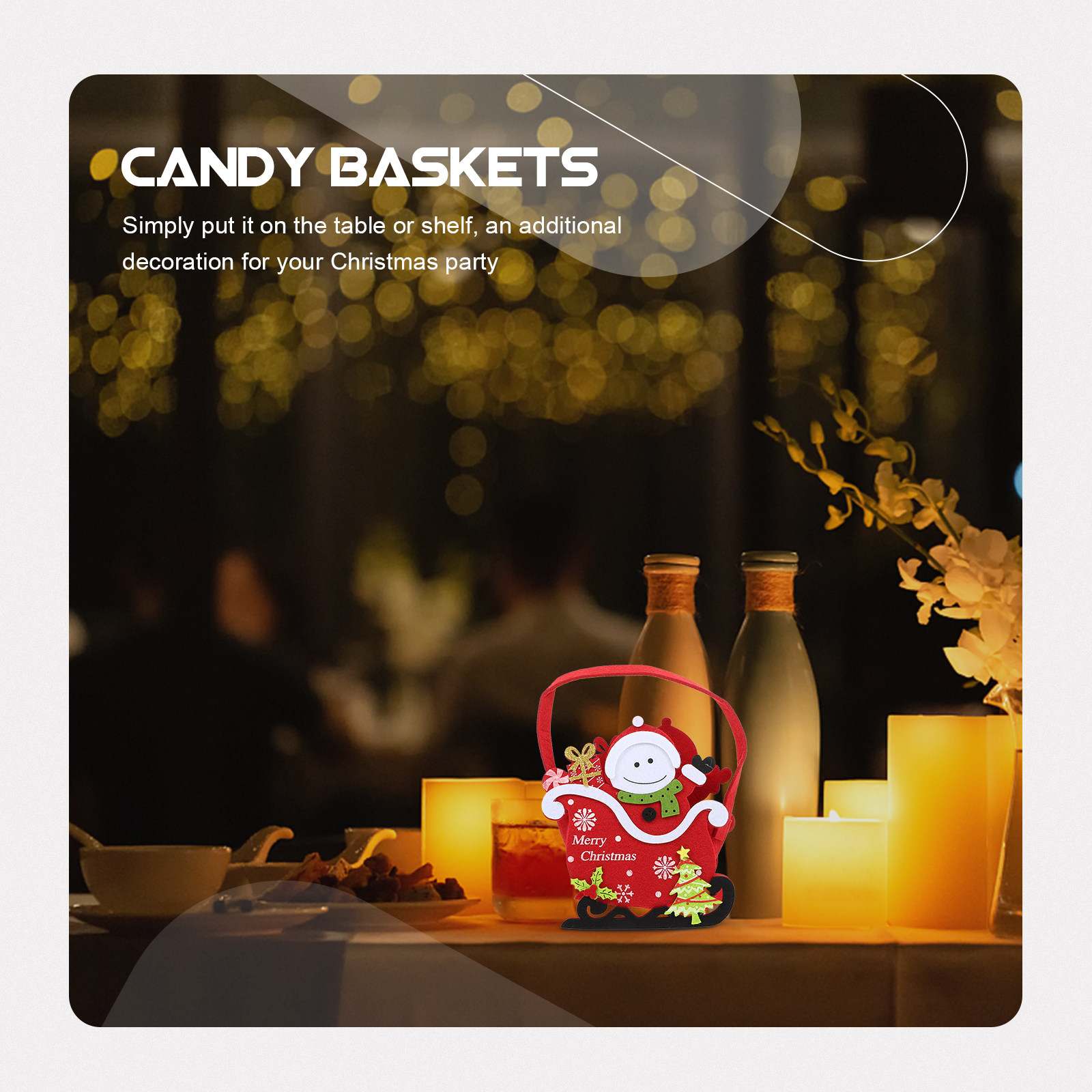 Cesta de dulces navideños, con - Xmas Food Snacks reseña y precio