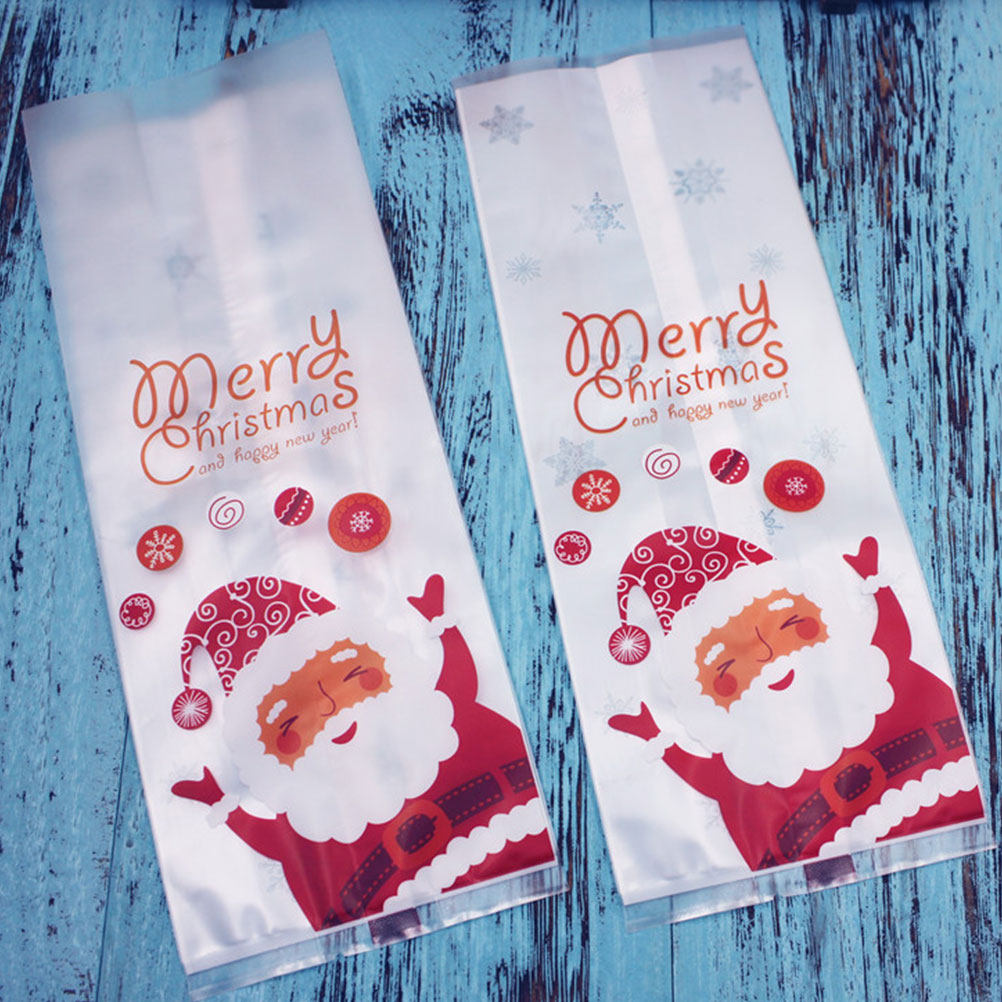 Paquete de 50 Bolsas Transpare - Xmas Food Snacks reseña y precio