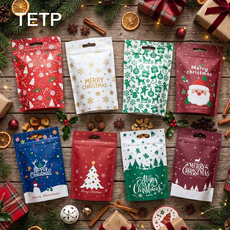 Bolsa con cierre hermético de  - Xmas Food Snacks reseña y precio